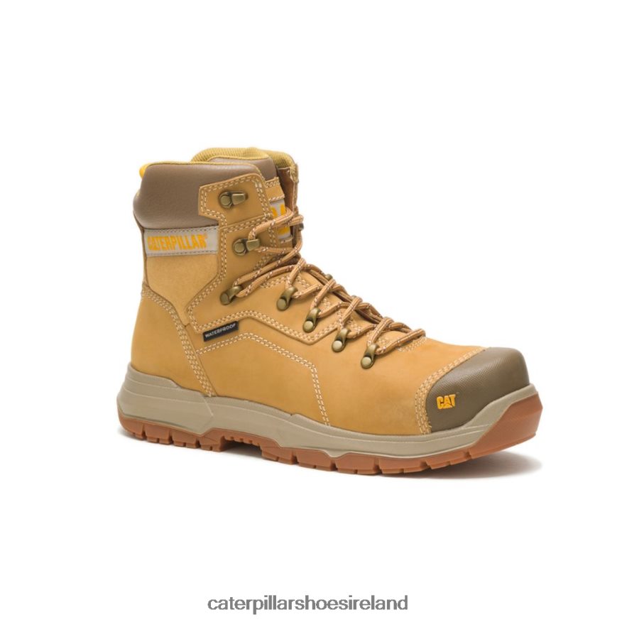 Caterpillar Diagnostic 2.0 Waterproof Steel Toe Work Boot Men PL406224 Honey Reset | Work Boots