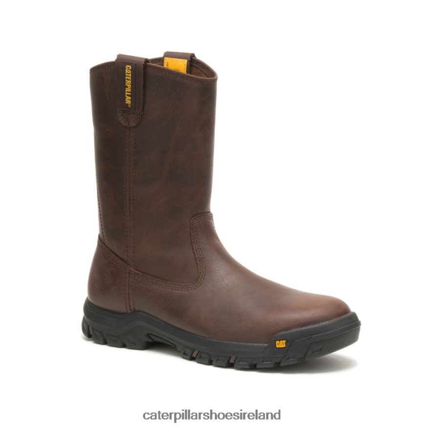 Caterpillar Drawbar Pull-On Work Boot Men PL406256 Summer Brown | Work Boots