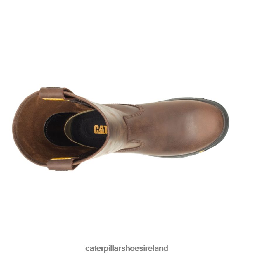 Caterpillar Drawbar Pull-On Work Boot Men PL406256 Summer Brown | Work Boots