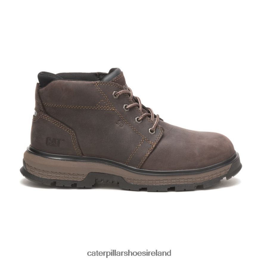 Caterpillar Exposition 4.5" Alloy Toe Static Dissipative Work Boot Men PL406267 Demitasse | Work Boots