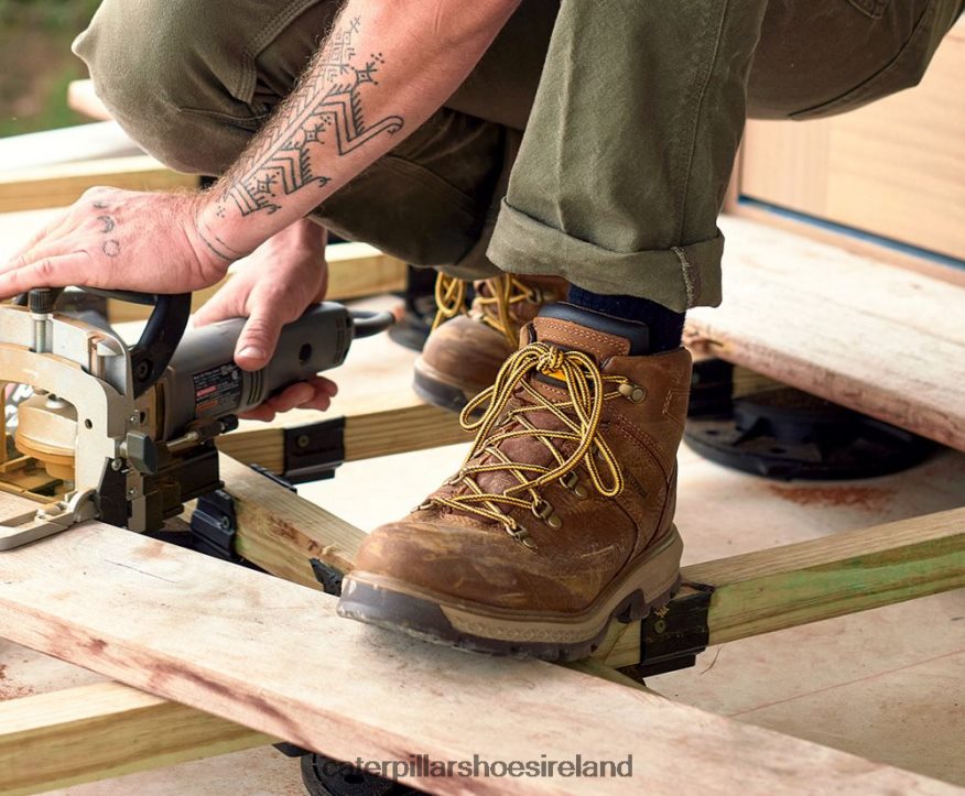 Caterpillar Exposition Hiker Waterproof Alloy Toe Work Boot Men PL406258 Pyramid | Work Boots