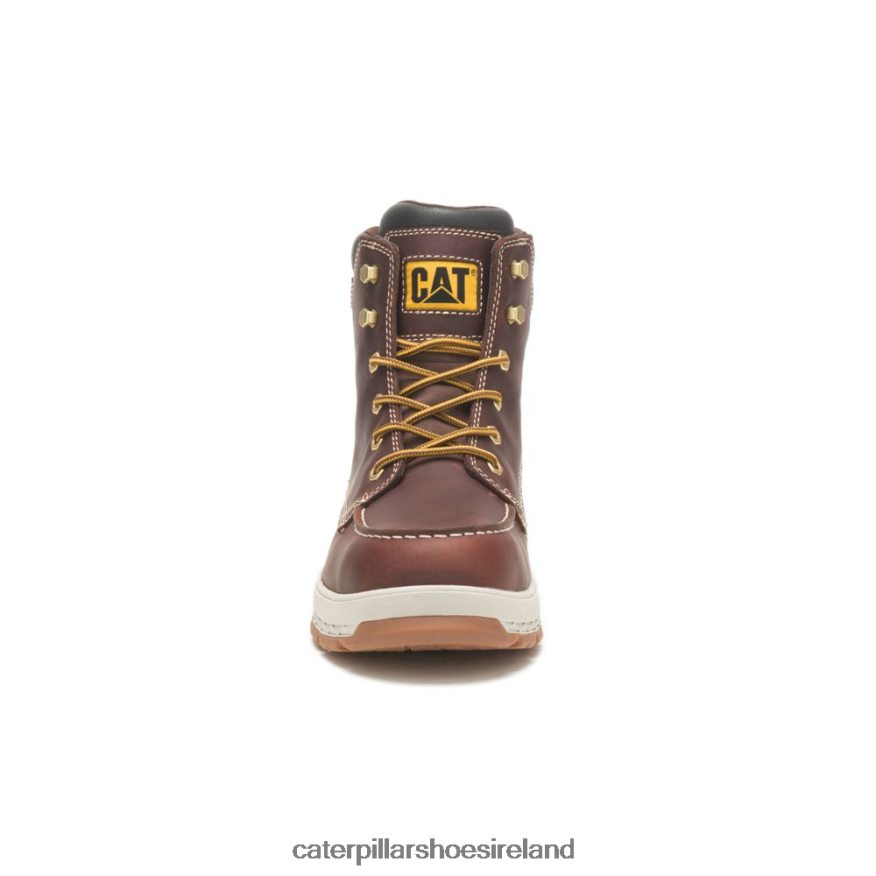 Caterpillar Impact Waterproof Carbon Composite Toe Work Boot Men PL406244 Friar Brown | Work Boots