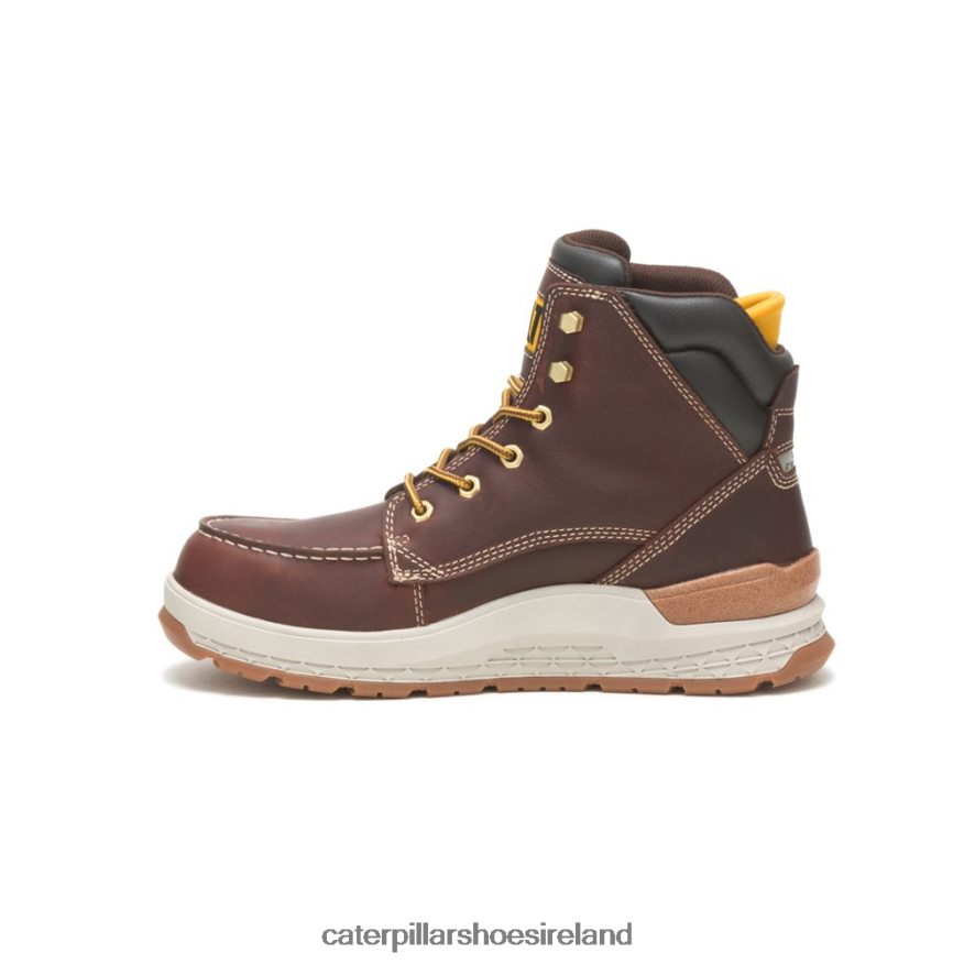 Caterpillar Impact Waterproof Carbon Composite Toe Work Boot Men PL406244 Friar Brown | Work Boots