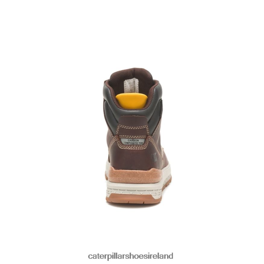 Caterpillar Impact Waterproof Carbon Composite Toe Work Boot Men PL406244 Friar Brown | Work Boots