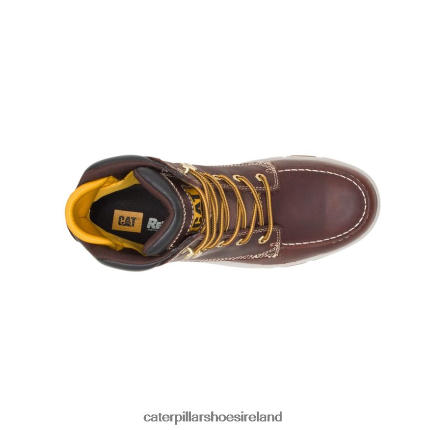 Caterpillar Impact Waterproof Carbon Composite Toe Work Boot Men PL406244 Friar Brown | Work Boots