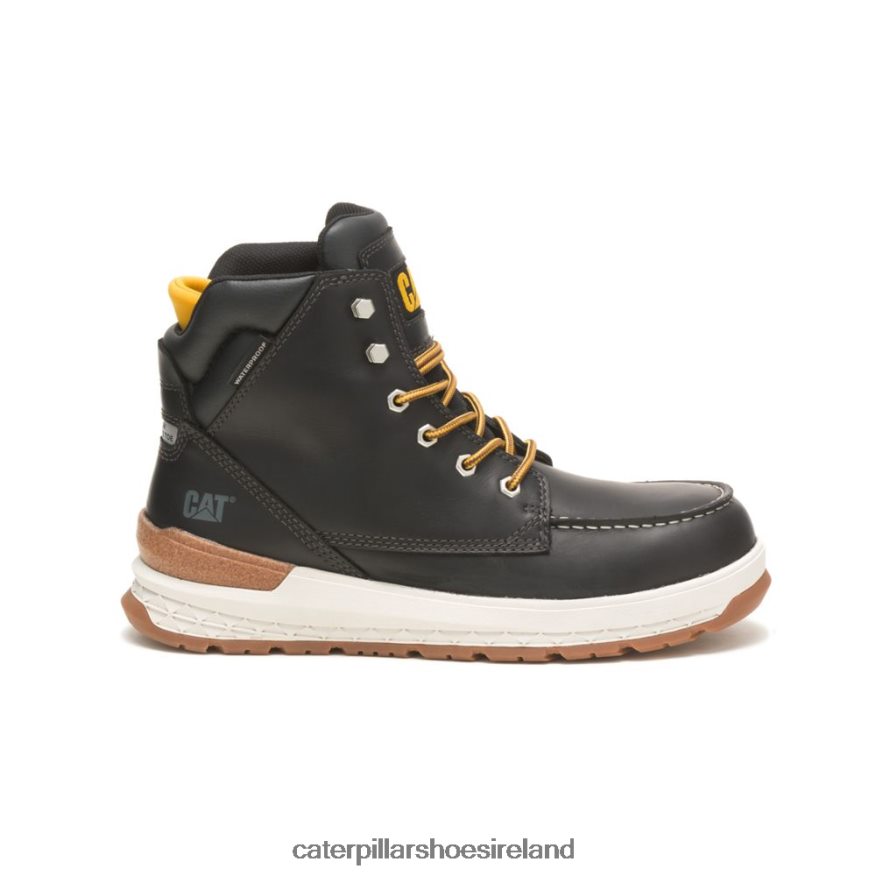 Caterpillar Impact Waterproof Carbon Composite Toe Work Boot Men PL406245 Black | Work Boots