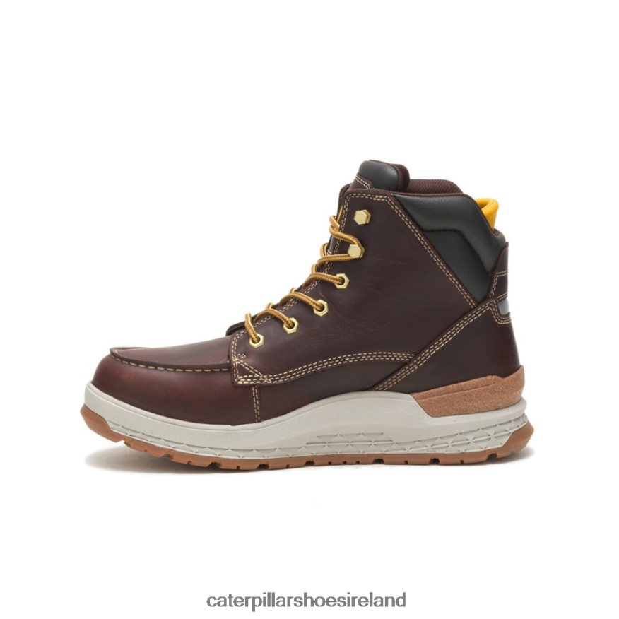 Caterpillar Impact Waterproof Work Boot Men PL406257 Friar Brown | Work Boots