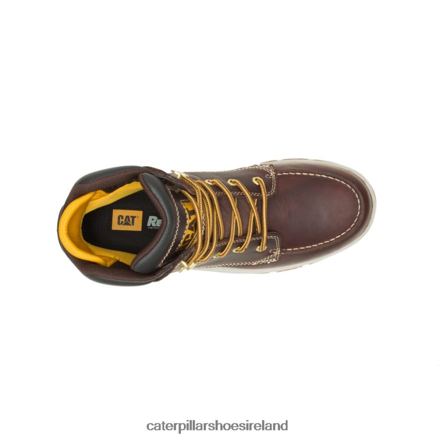 Caterpillar Impact Waterproof Work Boot Men PL406257 Friar Brown | Work Boots