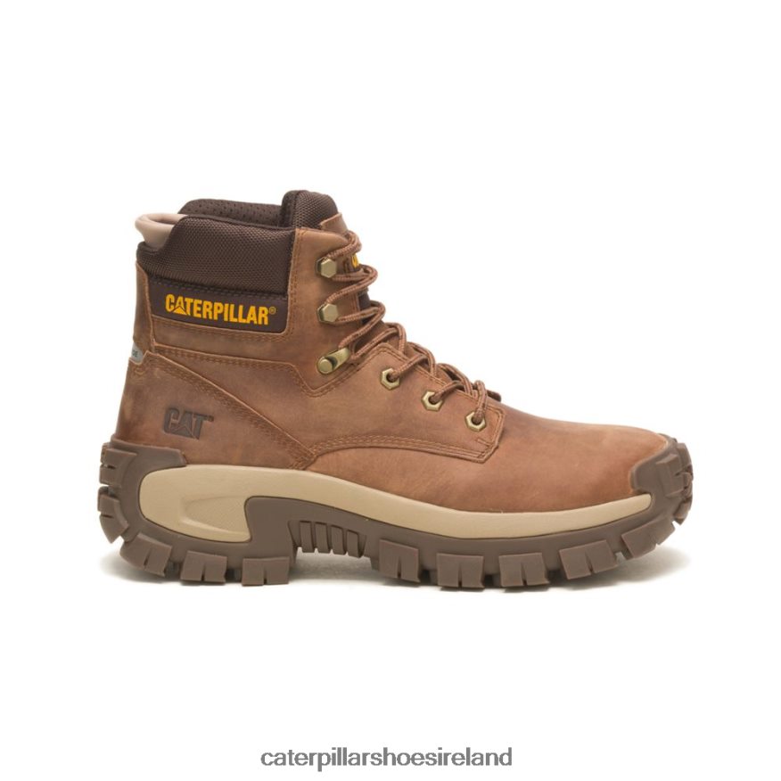 Caterpillar Invader Hi Steel Toe Work Boot Men PL40624 Mushroom | Work Boots