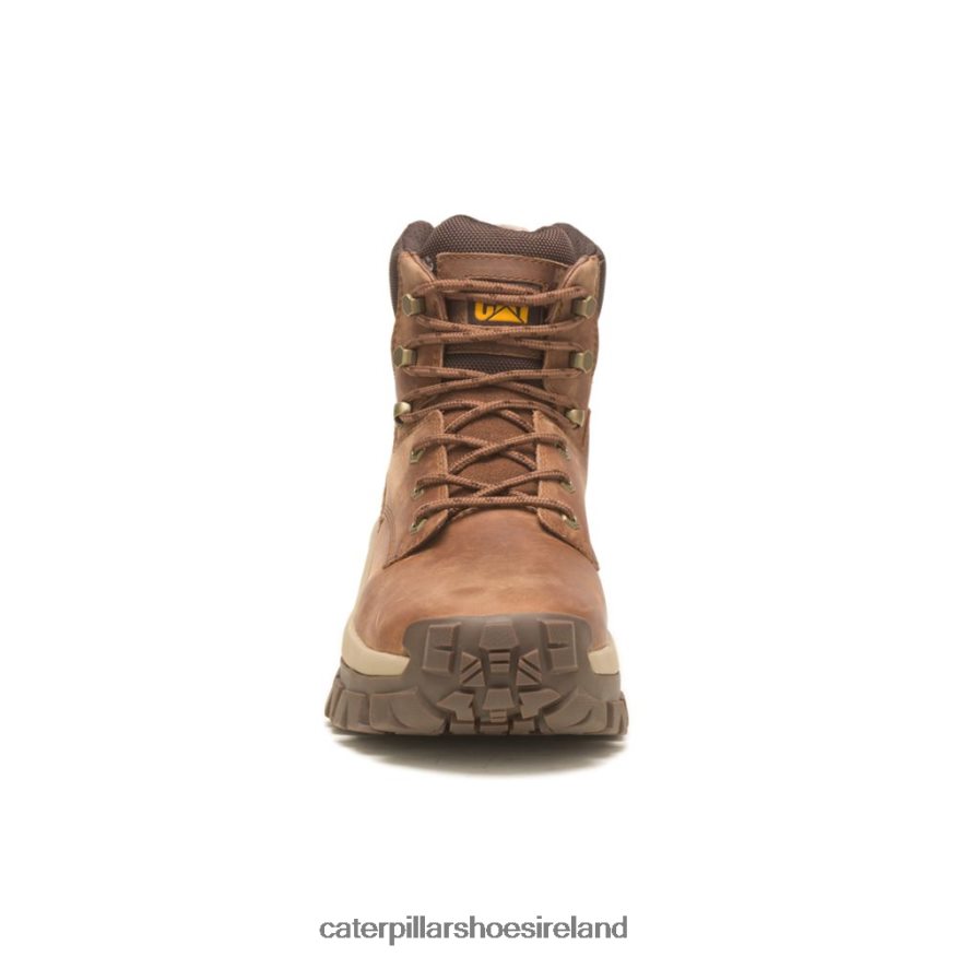 Caterpillar Invader Hi Steel Toe Work Boot Men PL40624 Mushroom | Work Boots
