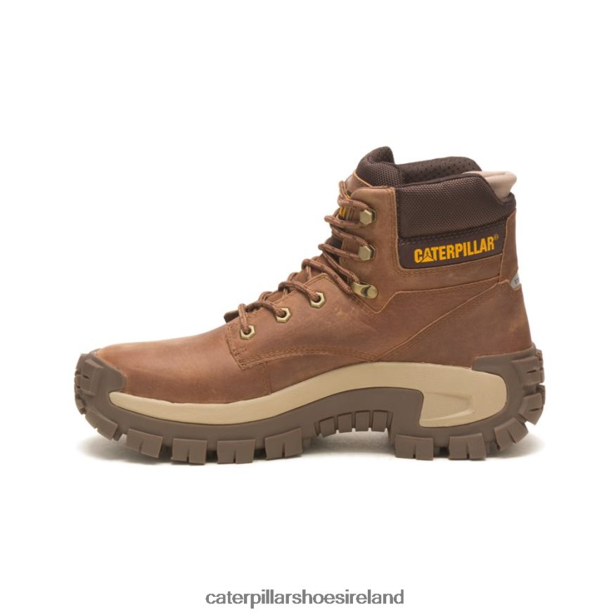 Caterpillar Invader Hi Steel Toe Work Boot Men PL40624 Mushroom | Work Boots