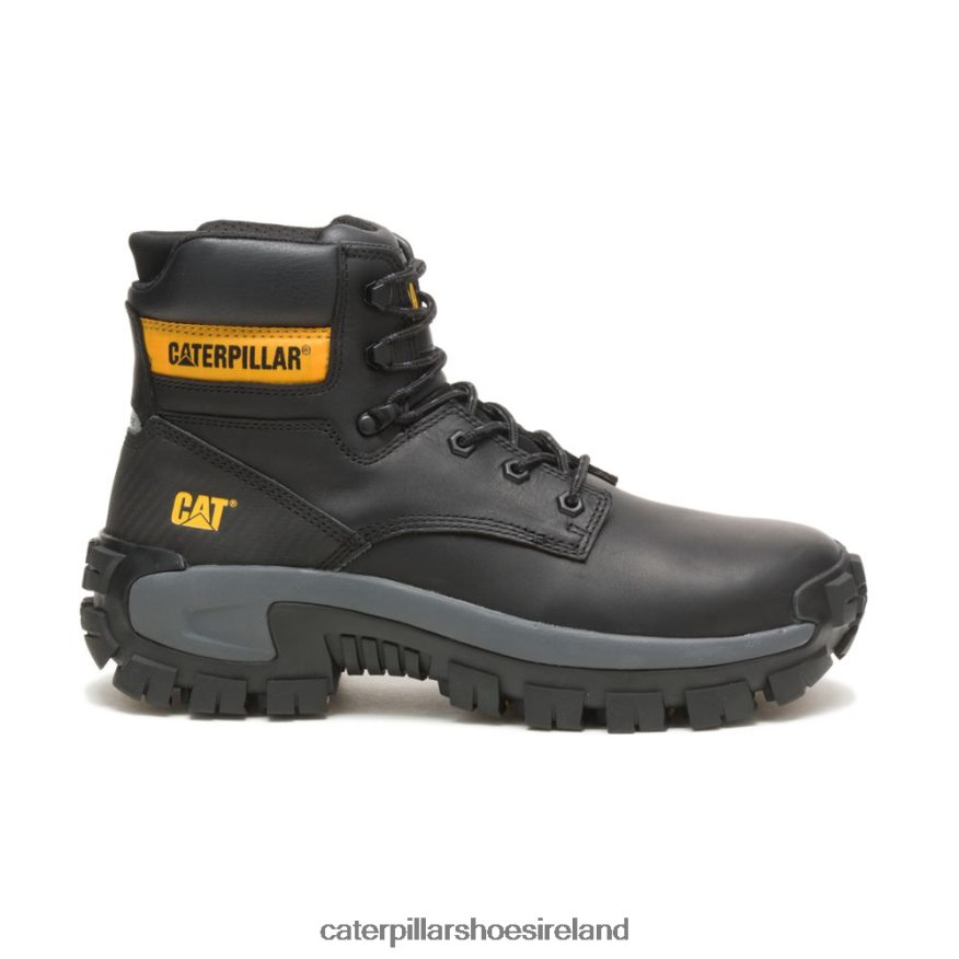Caterpillar Invader Hi Steel Toe Work Boot Men PL40626 Black | Work Boots