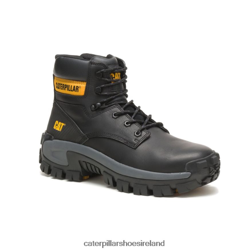 Caterpillar Invader Hi Steel Toe Work Boot Men PL40626 Black | Work Boots