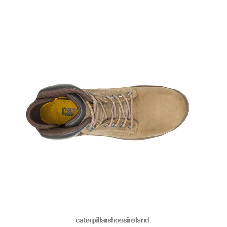 Caterpillar Mobilize Alloy Toe Work Boot Men PL406254 Fossil | Work Boots