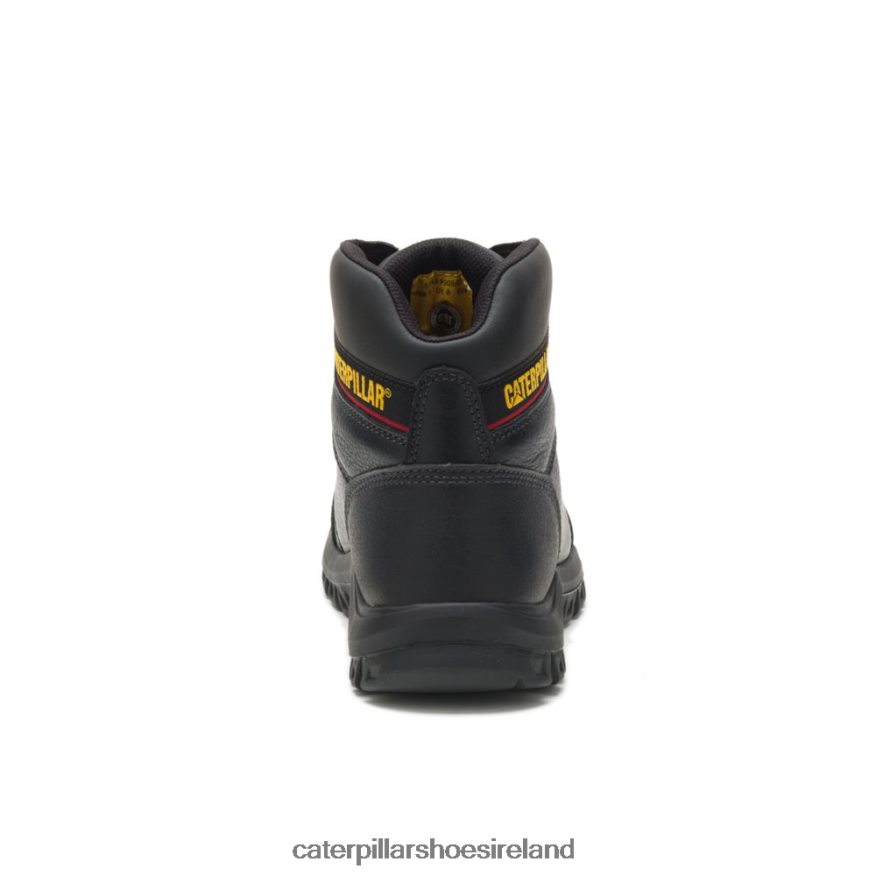 Caterpillar Outline Steel Toe Work Boot Men PL406265 Black | Work Boots