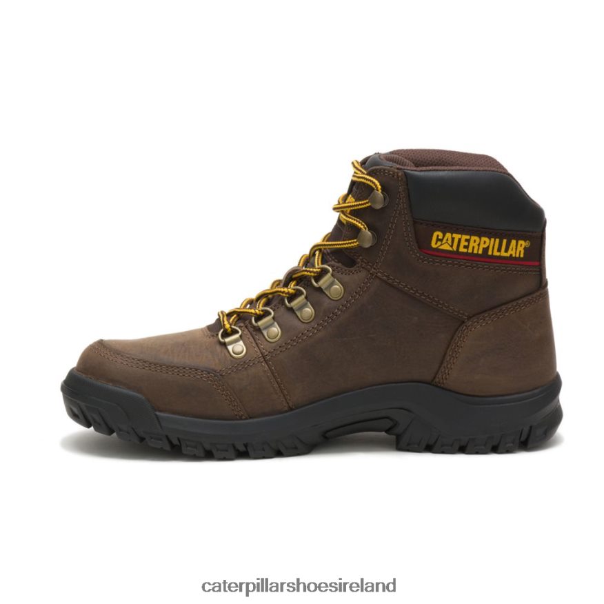 Caterpillar Outline Work Boot Men PL406240 Seal Brown | Work Boots