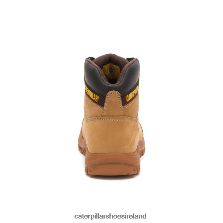 Caterpillar Outline Work Boot Men PL406241 Honey Reset | Work Boots