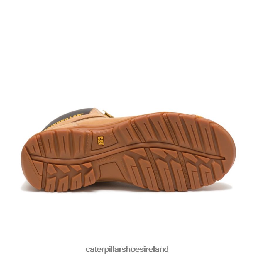 Caterpillar Outline Work Boot Men PL406241 Honey Reset | Work Boots