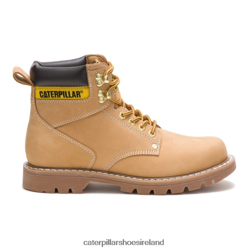 Caterpillar Second Shift Work Boot Men PL406213 Honey | Work Boots