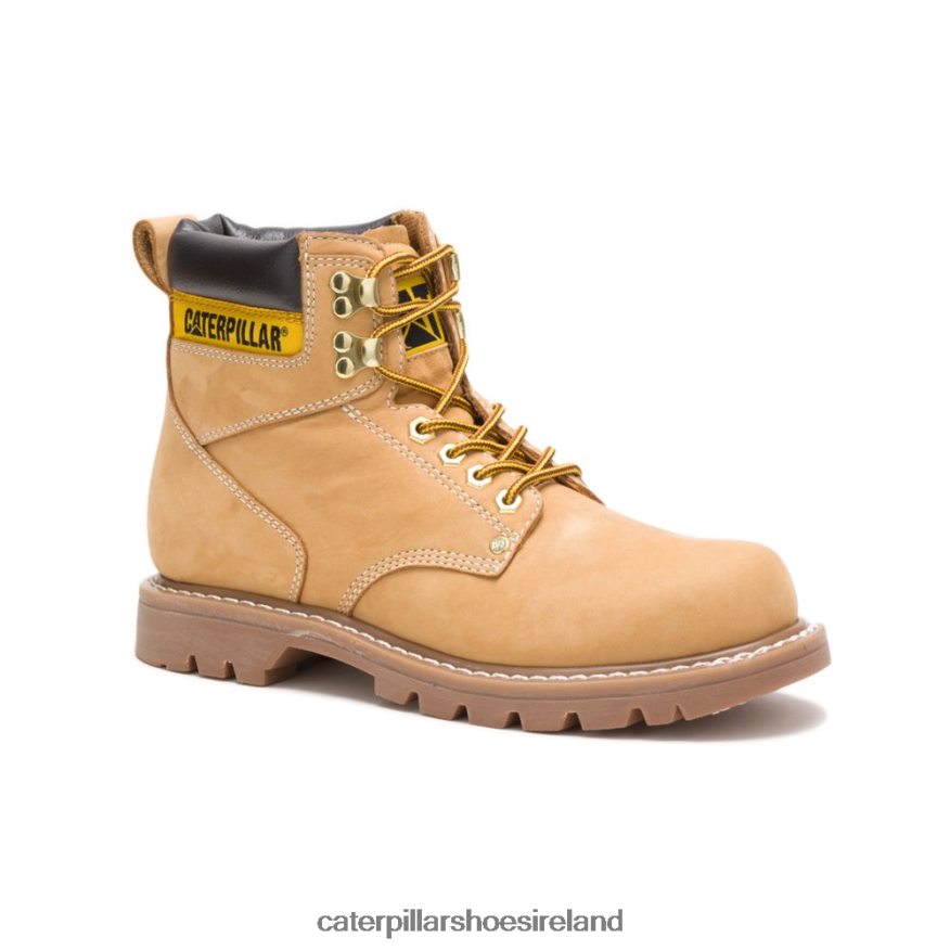 Caterpillar Second Shift Work Boot Men PL406213 Honey | Work Boots