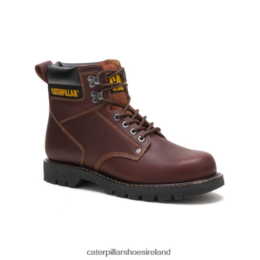 Caterpillar Second Shift Work Boot Men PL406214 Tan | Work Boots