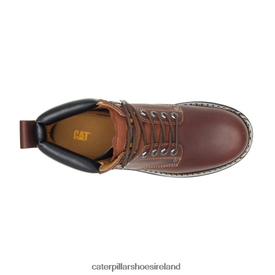 Caterpillar Second Shift Work Boot Men PL406214 Tan | Work Boots