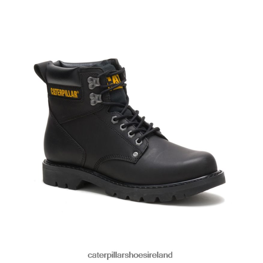 Caterpillar Second Shift Work Boot Men PL406215 Black | Work Boots