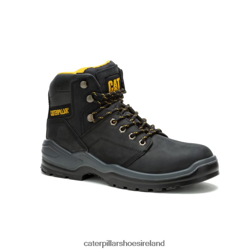 Caterpillar Striver Steel Toe Work Boot Men PL406261 Black | Work Boots
