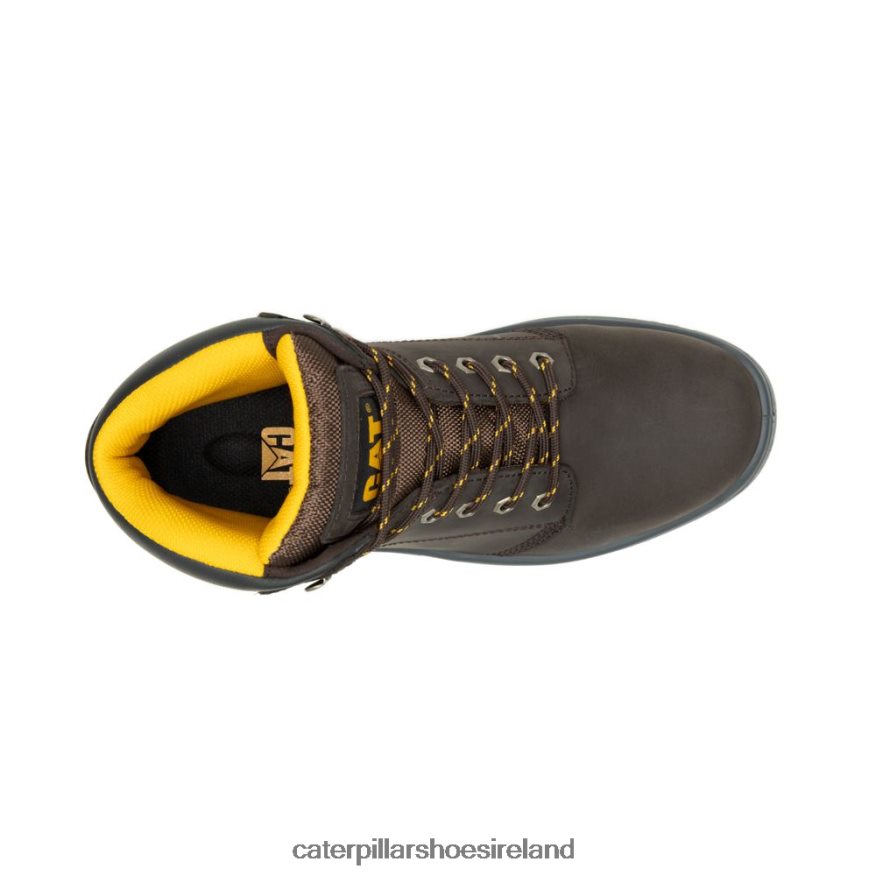 Caterpillar Striver Steel Toe Work Boot Men PL406262 Brown | Work Boots