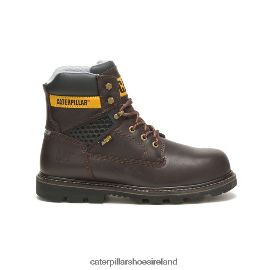 Caterpillar Structure Cool Composite Toe Work Boot Men PL406271 Dark Brown | Work Boots