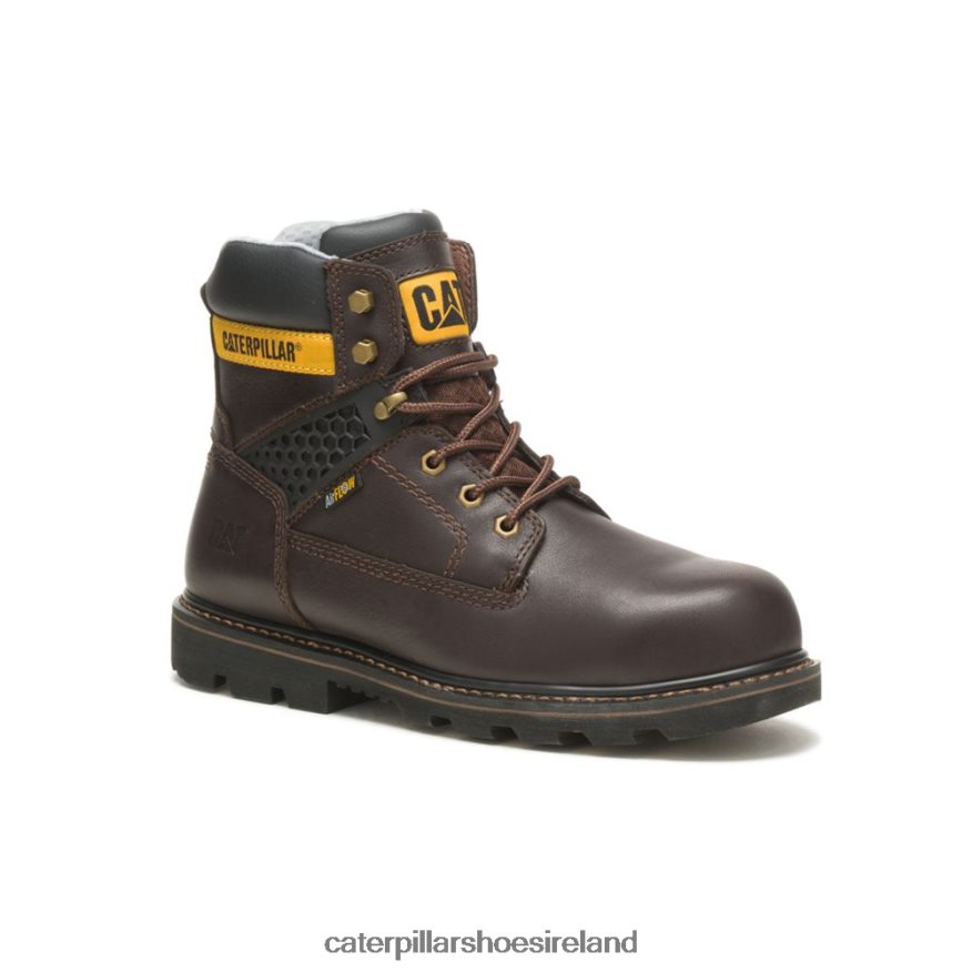 Caterpillar Structure Cool Composite Toe Work Boot Men PL406271 Dark Brown | Work Boots