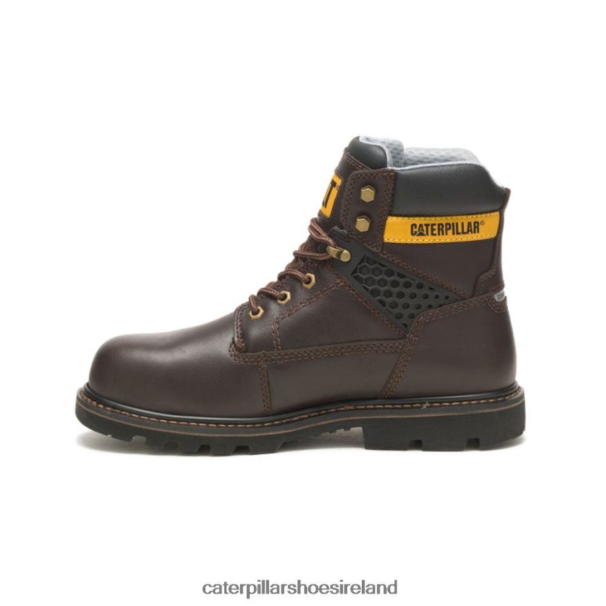 Caterpillar Structure Cool Composite Toe Work Boot Men PL406271 Dark Brown | Work Boots