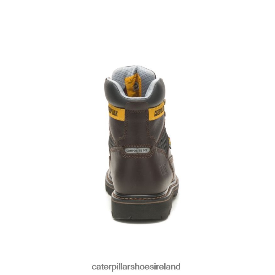 Caterpillar Structure Cool Composite Toe Work Boot Men PL406271 Dark Brown | Work Boots
