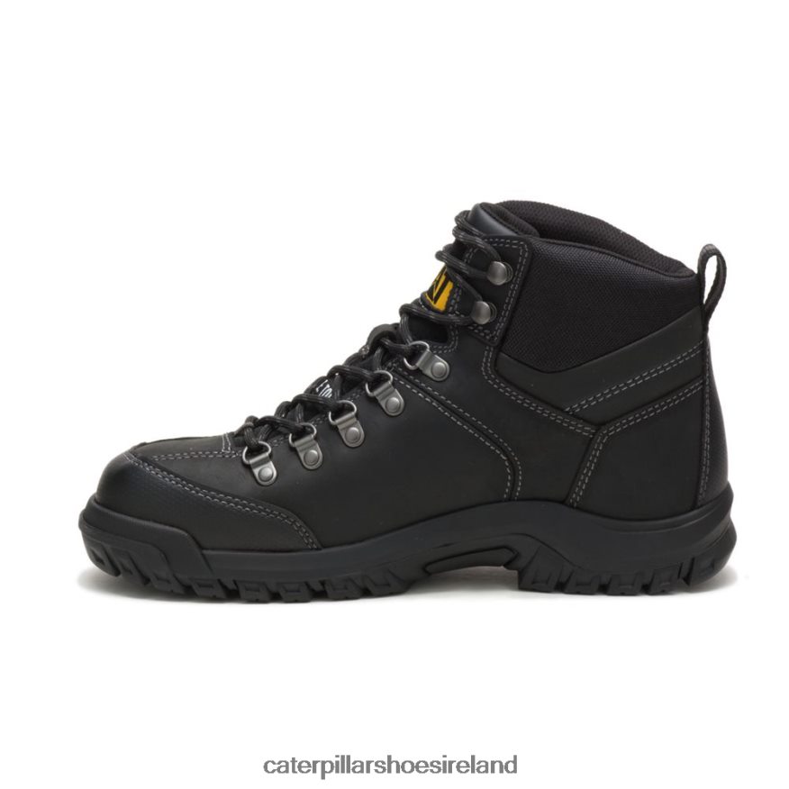 Caterpillar Threshold Waterproof Steel Toe Work Boot Men PL406210 Black | Work Boots