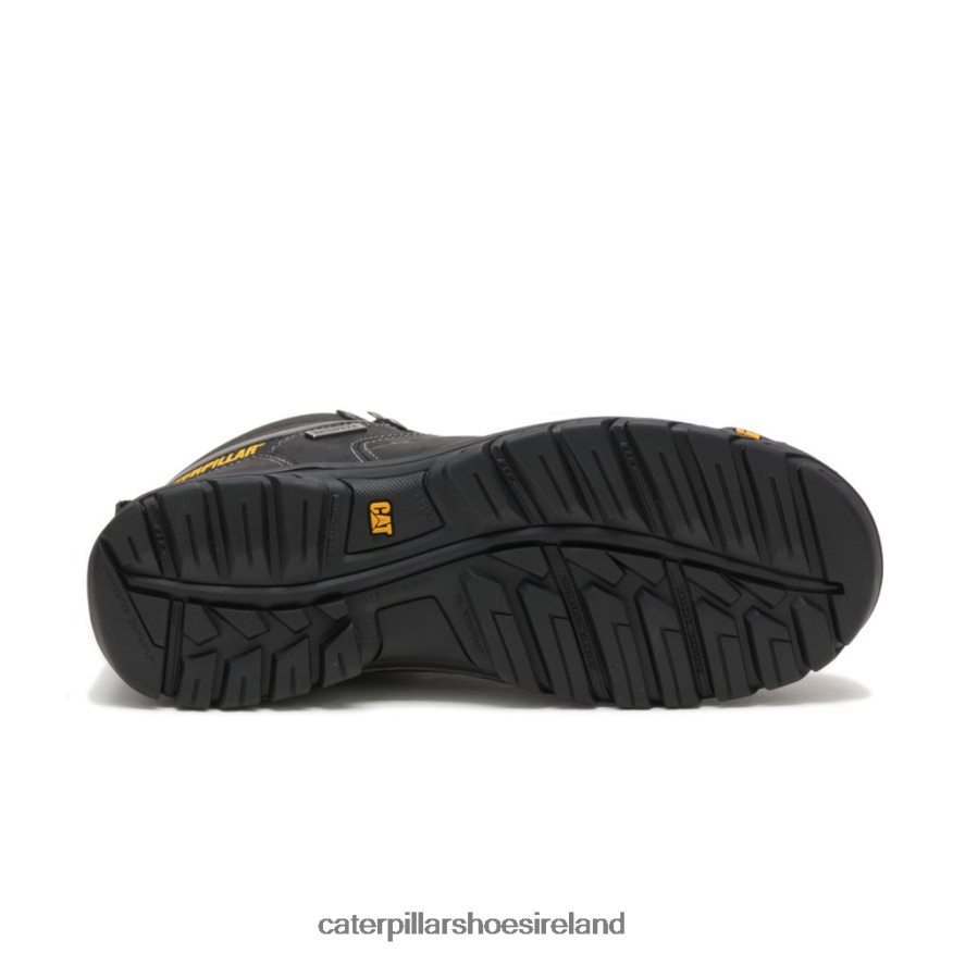 Caterpillar Threshold Waterproof Steel Toe Work Boot Men PL406210 Black | Work Boots