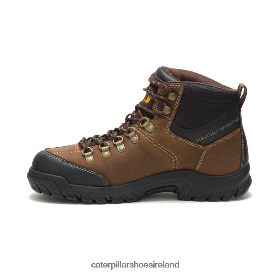 Caterpillar Threshold Waterproof Work Boot Men PL40628 Real Brown | Work Boots