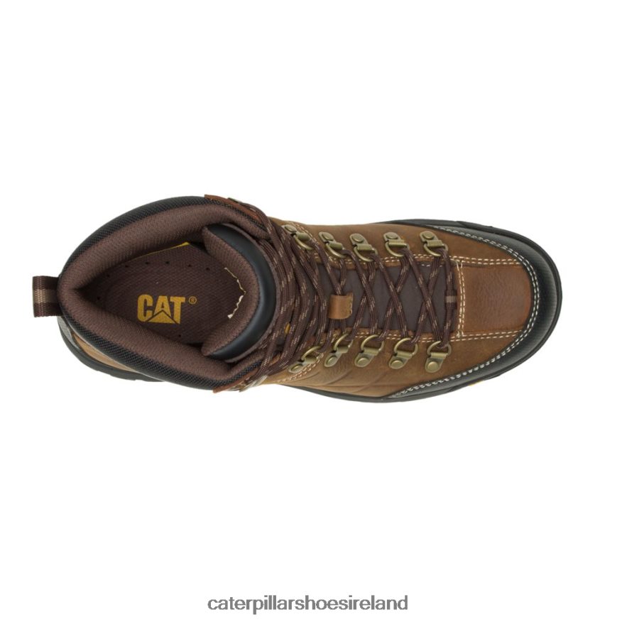 Caterpillar Threshold Waterproof Work Boot Men PL40628 Real Brown | Work Boots