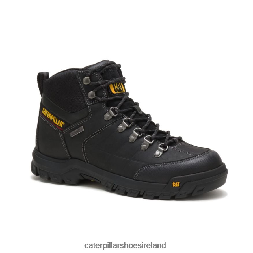 Caterpillar Threshold Waterproof Work Boot Men PL40629 Black | Work Boots