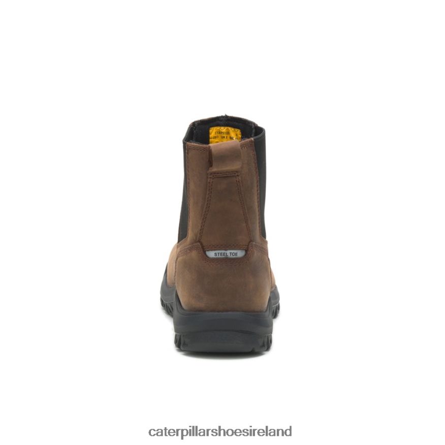 Caterpillar Wheelbase Steel Toe Work Boot Men PL406225 Clay | Work Boots