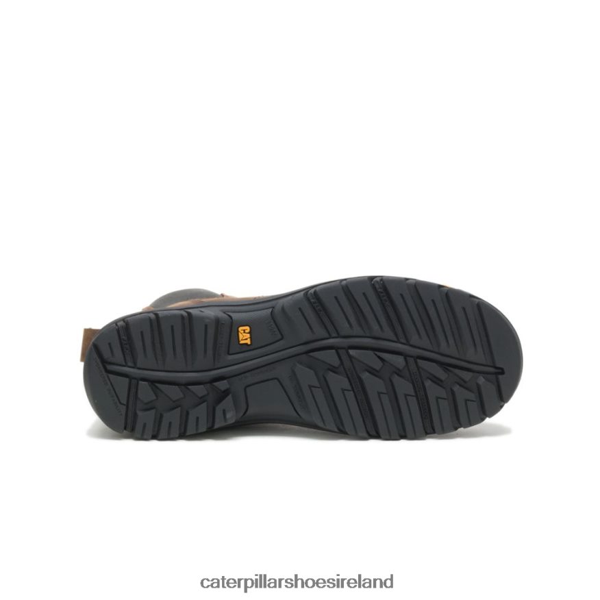 Caterpillar Wheelbase Steel Toe Work Boot Men PL406225 Clay | Work Boots