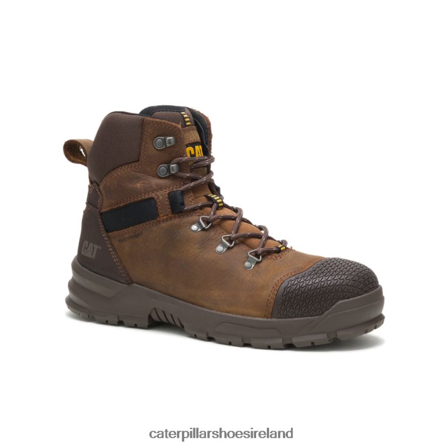 Caterpillar X Accomplice Waterproof Steel Toe Work Boot Men PL406220 Real Brown | Work Boots