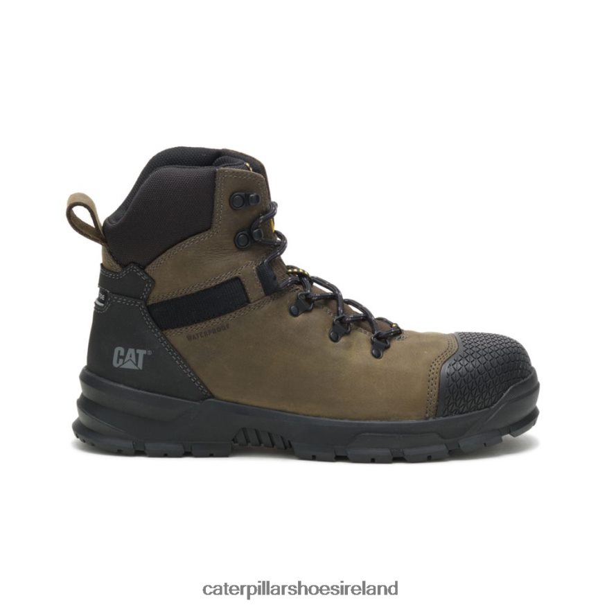 Caterpillar X Accomplice Waterproof Steel Toe Work Boot Men PL406221 Boulder | Work Boots