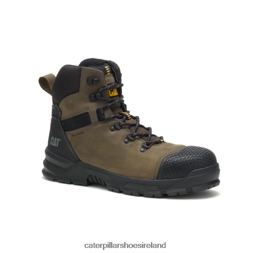 Caterpillar X Accomplice Waterproof Steel Toe Work Boot Men PL406221 Boulder | Work Boots