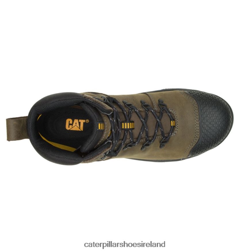 Caterpillar X Accomplice Waterproof Steel Toe Work Boot Men PL406221 Boulder | Work Boots