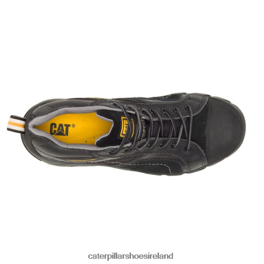 Caterpillar Argon Composite Toe Work Shoe Men PL406290 Black | Work Shoes