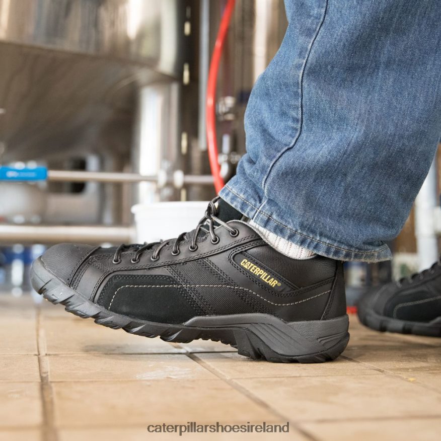 Caterpillar Argon Composite Toe Work Shoe Men PL406290 Black | Work Shoes