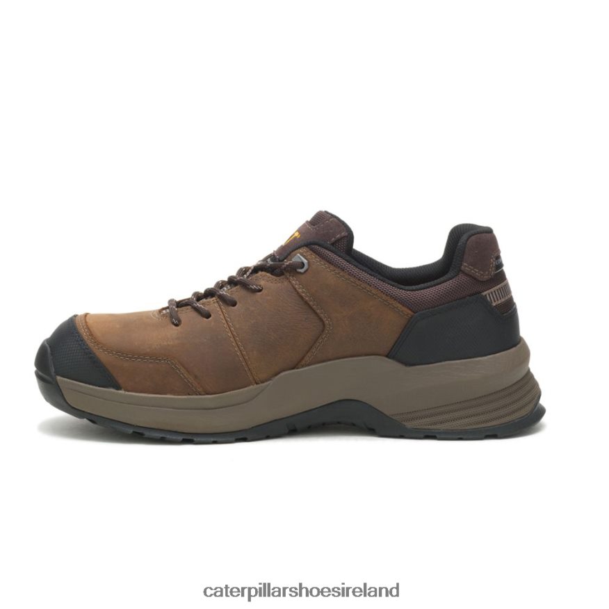 Caterpillar Streamline 2.0 Leather Composite Toe Work Shoe Men PL406295 Clay | Work Shoes