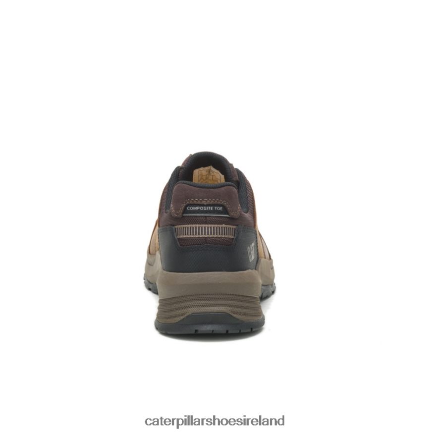 Caterpillar Streamline 2.0 Leather Composite Toe Work Shoe Men PL406295 Clay | Work Shoes