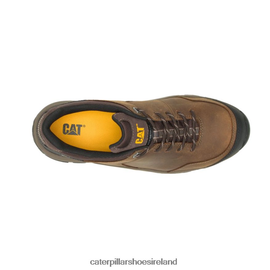 Caterpillar Streamline 2.0 Leather Composite Toe Work Shoe Men PL406295 Clay | Work Shoes
