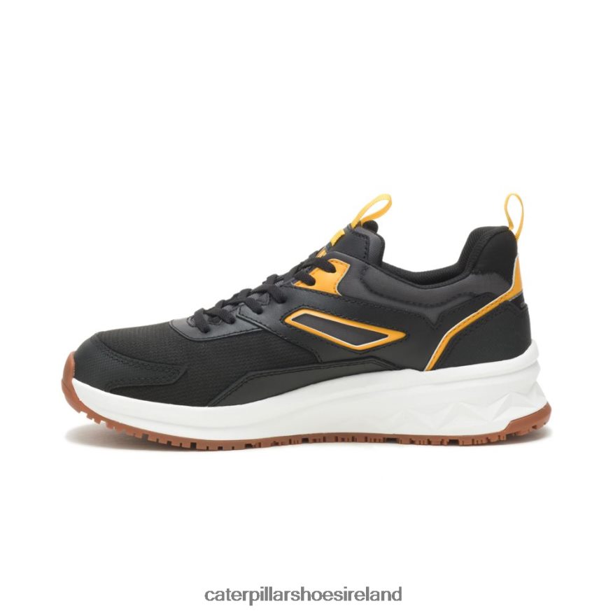 Caterpillar Streamline Runner Carbon Composite Toe Work Shoe Men PL406282 Black/Cat Yellow | Work Shoes